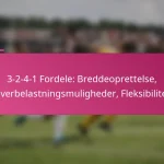 3-2-4-1 Fordele: Breddeoprettelse, Overbelastningsmuligheder, Fleksibilitet