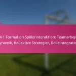 3-2-4-1 Formation Spillerinteraktion: Teamarbejdets Dynamik, Kollektive Strategier, Rolleintegration