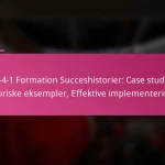3-2-4-1 Formation Succeshistorier: Case studier, Historiske eksempler, Effektive implementeringer