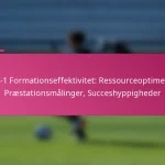 3-2-4-1 Formationseffektivitet: Ressourceoptimering, Præstationsmålinger, Succeshyppigheder