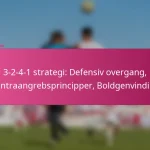3-2-4-1 strategi: Defensiv overgang, Kontraangrebsprincipper, Boldgenvinding